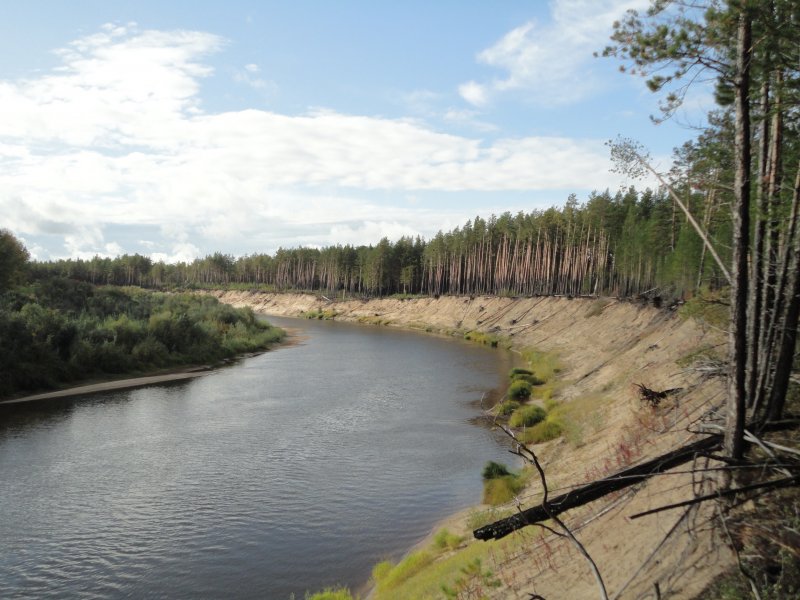 Река Кеть Красноярский край