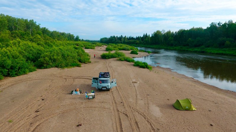 Река Копыловская Кеть Томская область