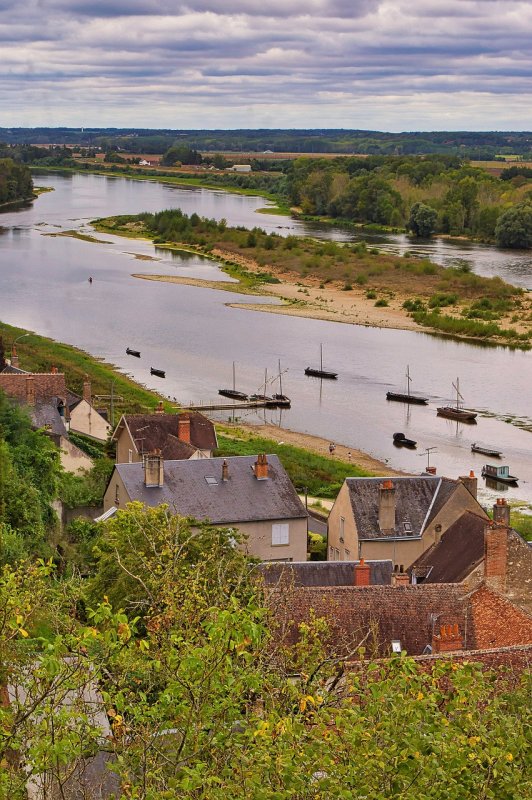 Река Loire во Франции