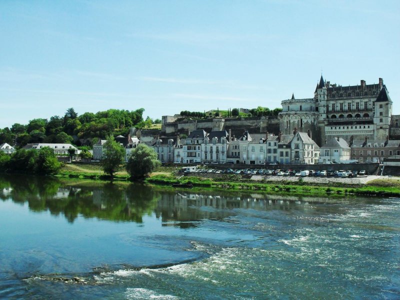 Река Loire во Франции