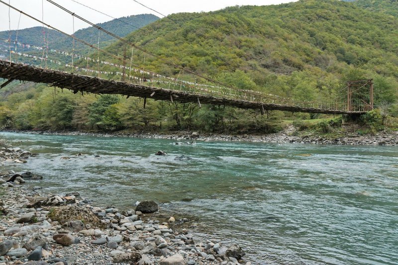 Река Псоу Абхазия
