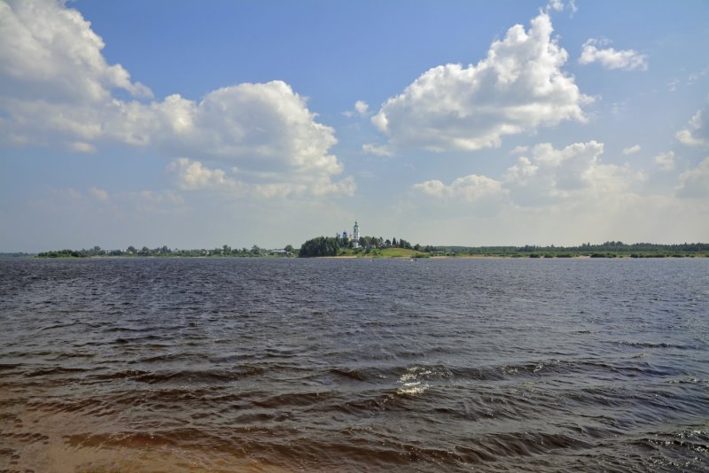 Река Кубена Вологда