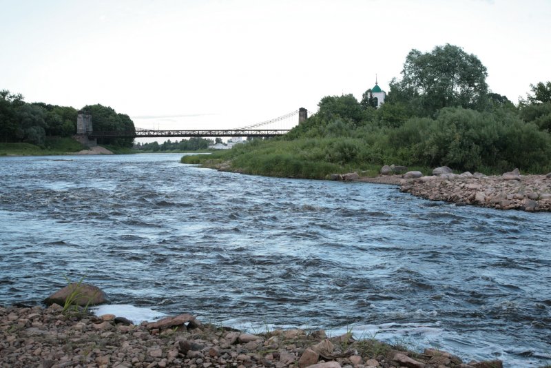 Река Великая в Псковской области