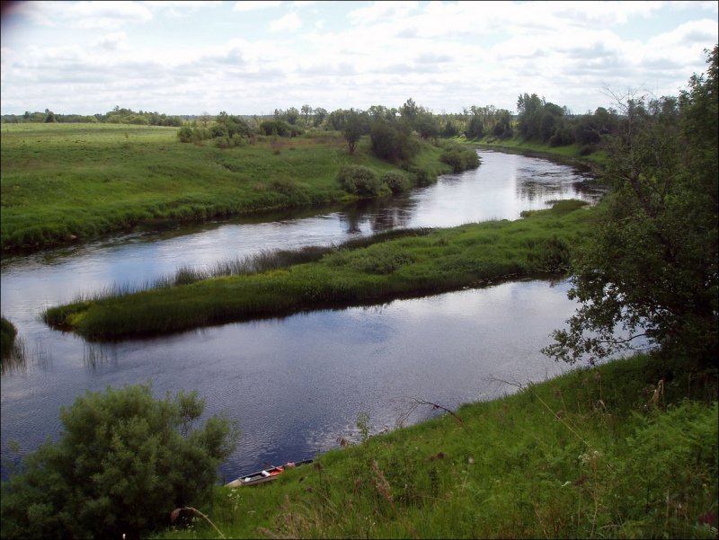 Река Ловать Псковская область