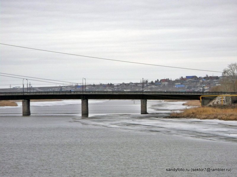 Троицк Челябинская область река новый мост