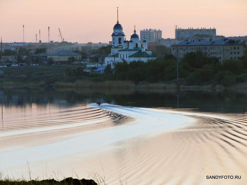Река в Троицке Челябинской области