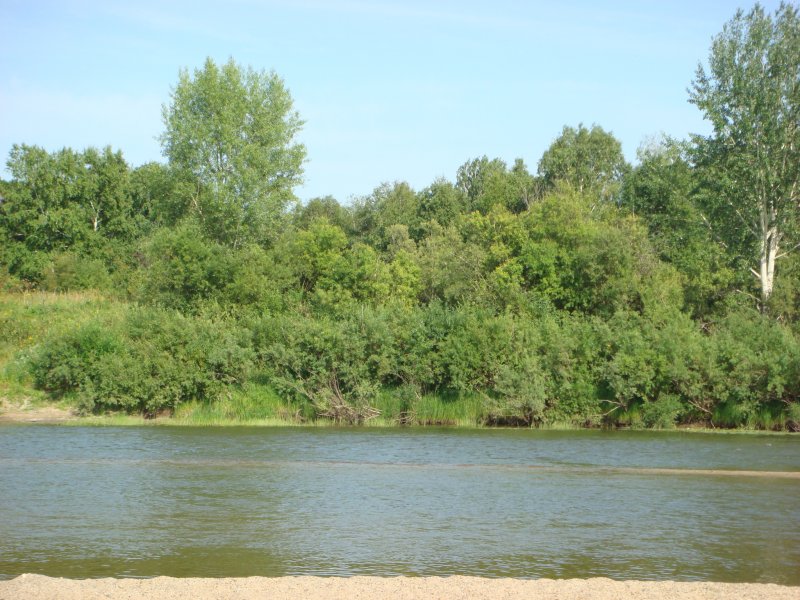Река Барзас в Березовском