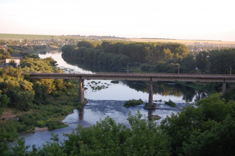 Река сосна у города Ливны