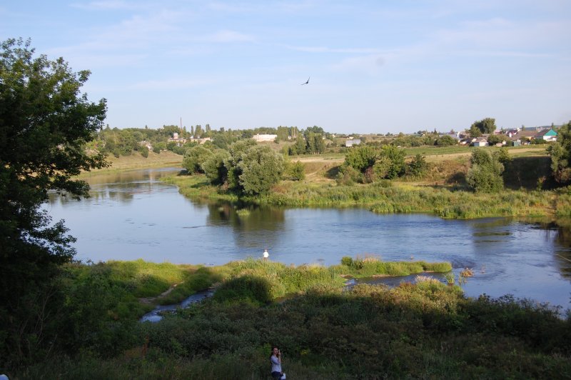 Река сосна Орловская область Ливны