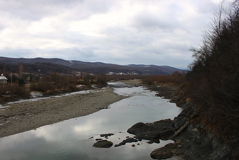 Река прут в Молдове
