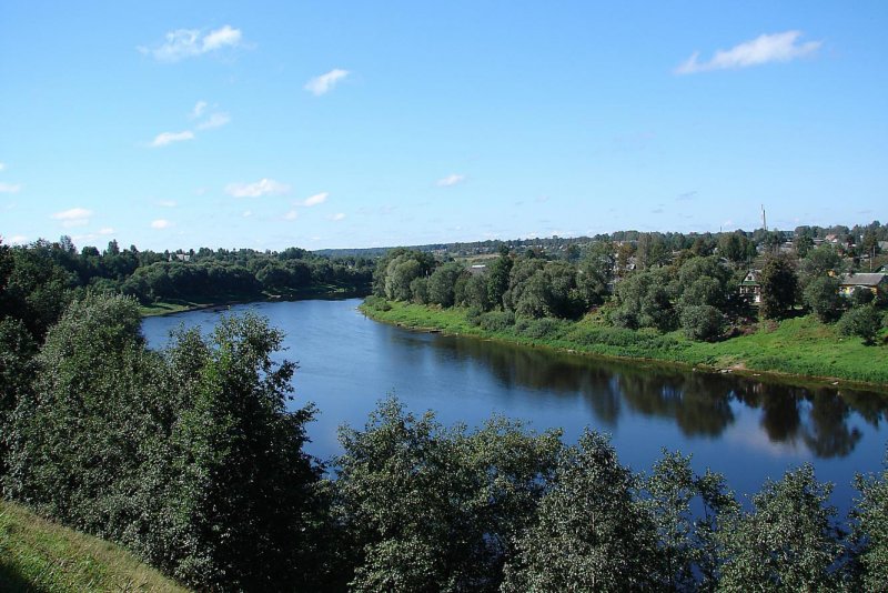 Река Западная Двина в Велиже