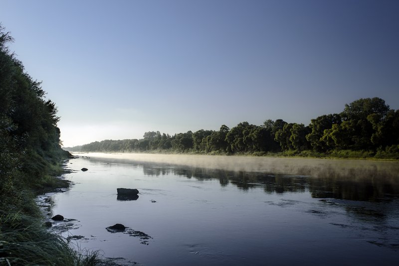 Река Двина в Белоруссии