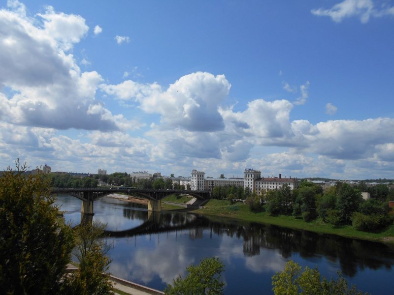 Река Западная Двина в Беларуси