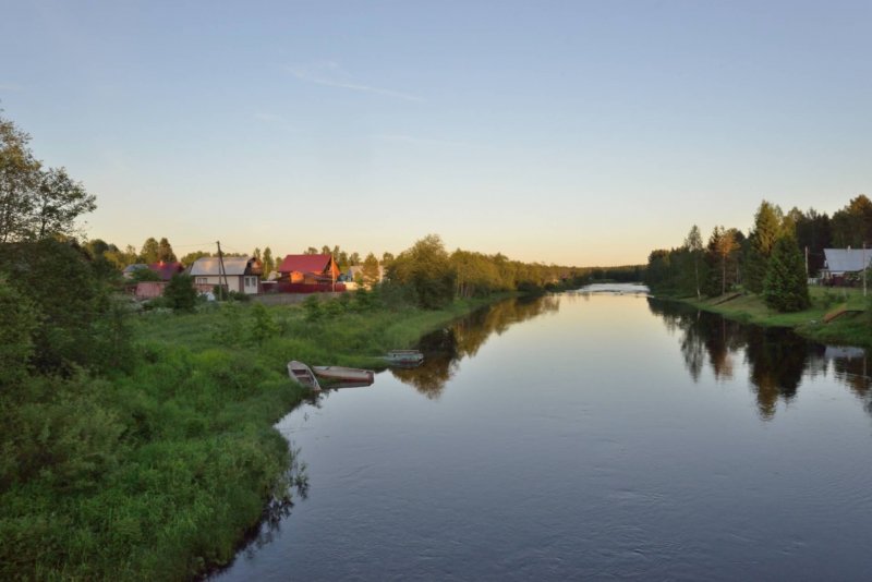 Река Шулма Вологодская область
