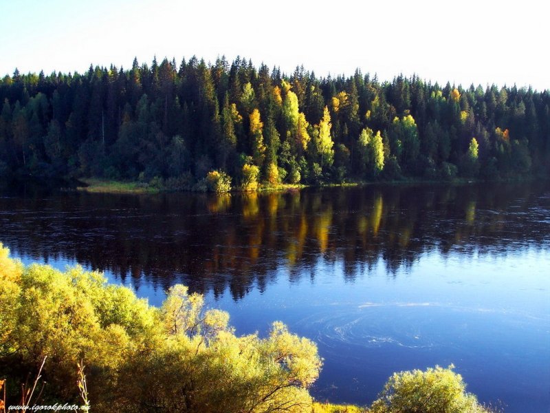 Река Онега Архангельская область