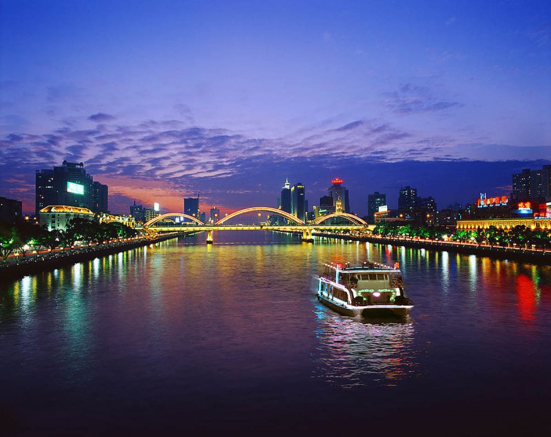 Река Чжуцзян Китай