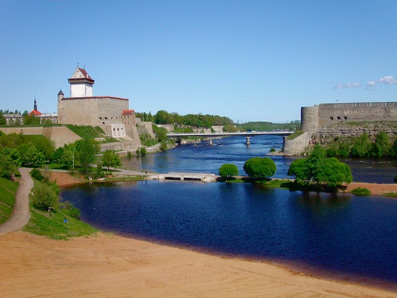 Крепость Ивангород Нарвский замок