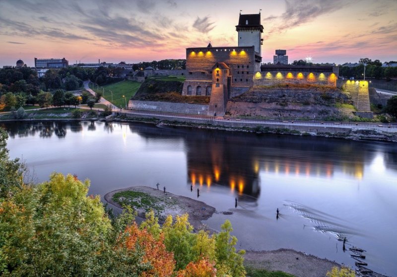 Крепость в Эстонии Нарва