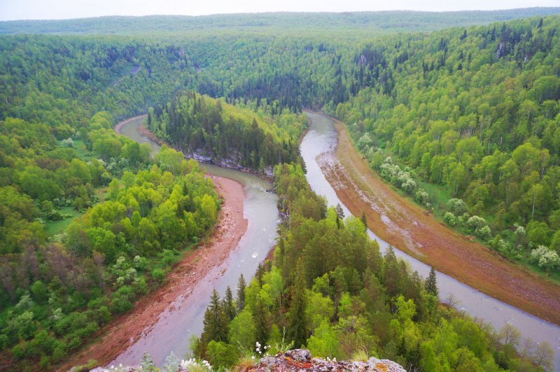 Национальный парк Башкирия река Нугуш