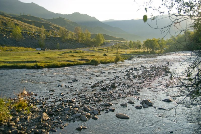Река Чуя и Катунь