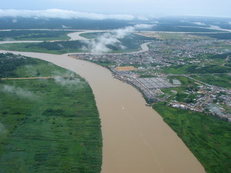 Река нигер в Африке