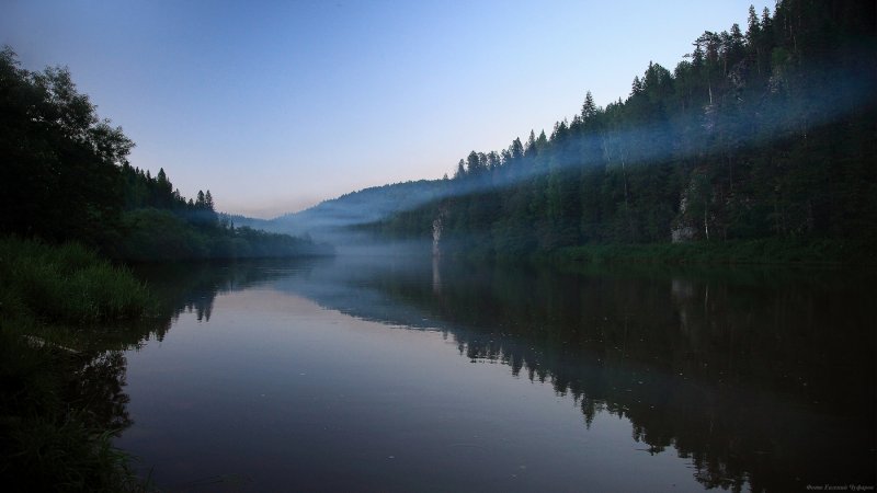 Река Култым Пермский край