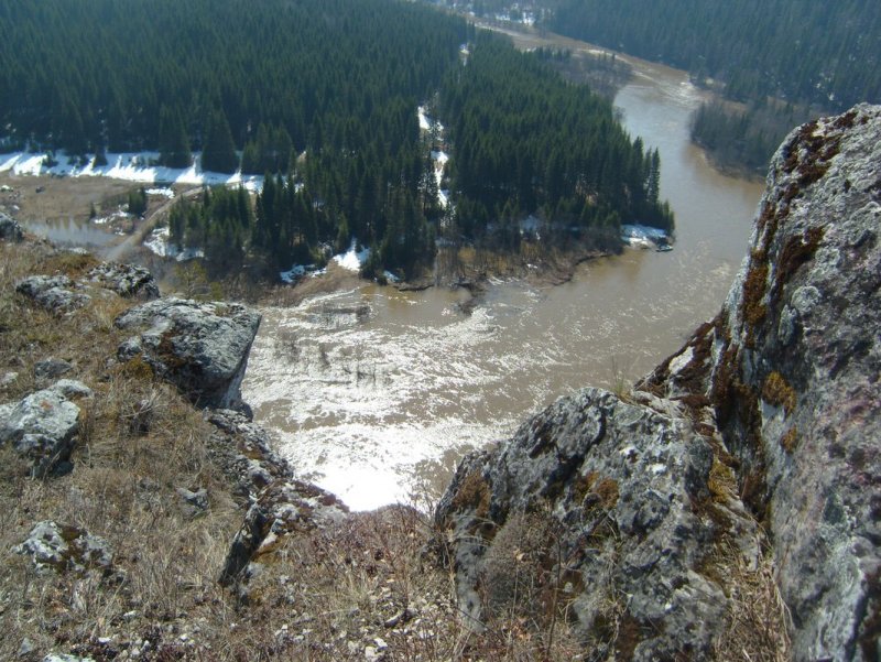 Река Койва впадает в Чусовую