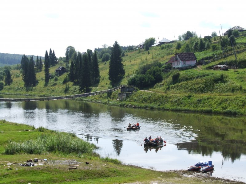 Сплав по реке Койва Пермский край