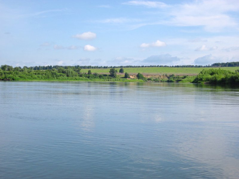 Река Чулым Балахта