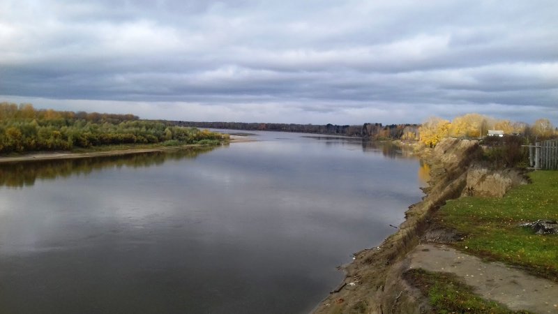 Река Чулым Томская область