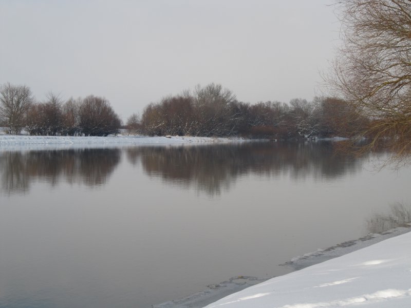 Протока Кузнечиха зимой