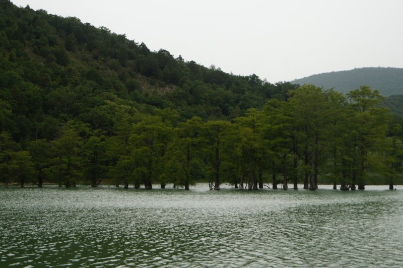 Озеро Сукко плотина