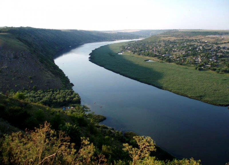 Река Нистру Молдова