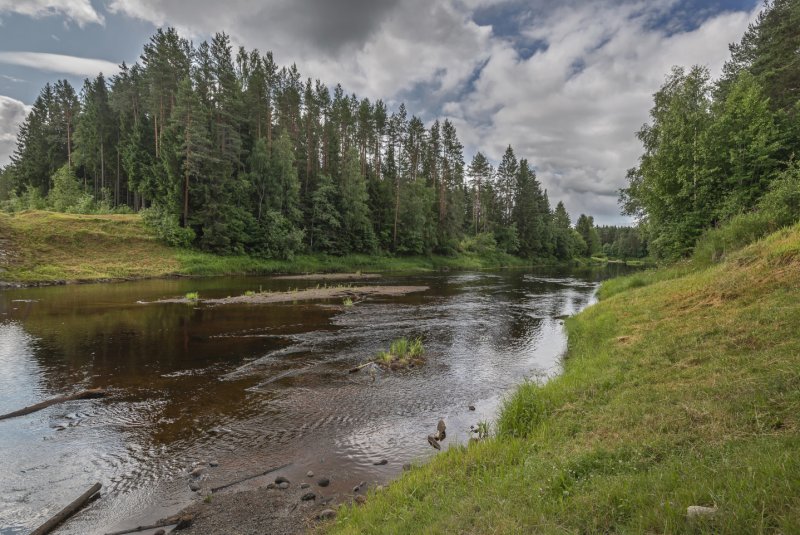 Река Лябла Красноборский район