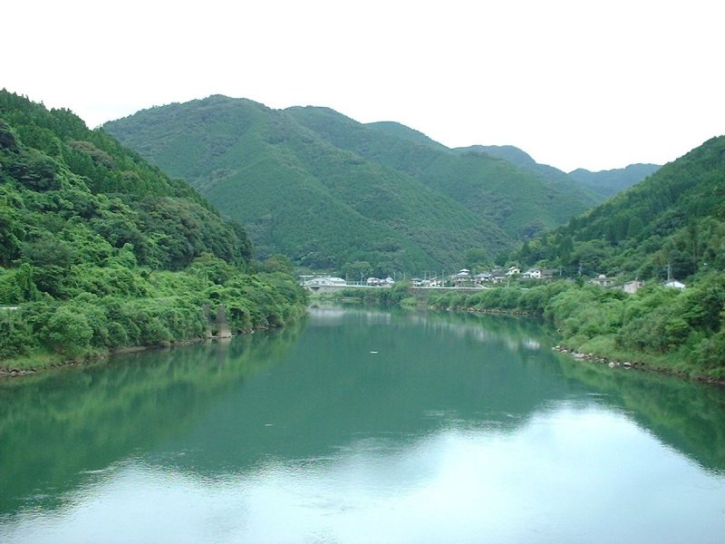 Река кума Япония
