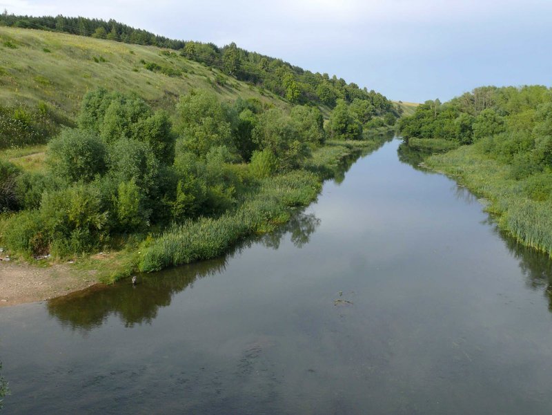 Река Неручь Орловская область