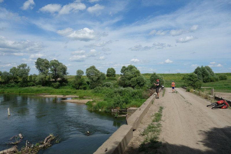 Река Зуша Орловская область Новосиль