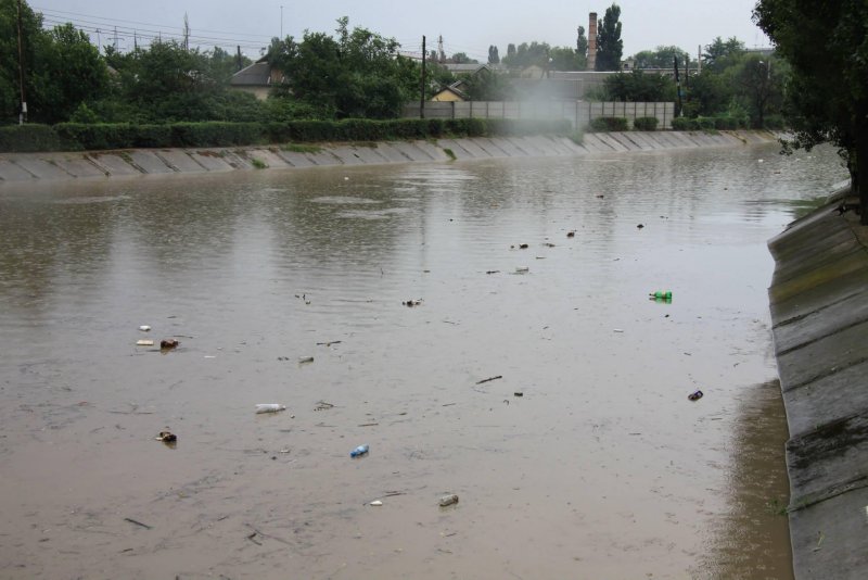 Москва река грязная вода