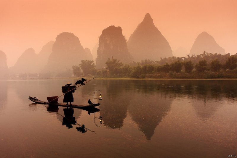 Река ли Китай фото