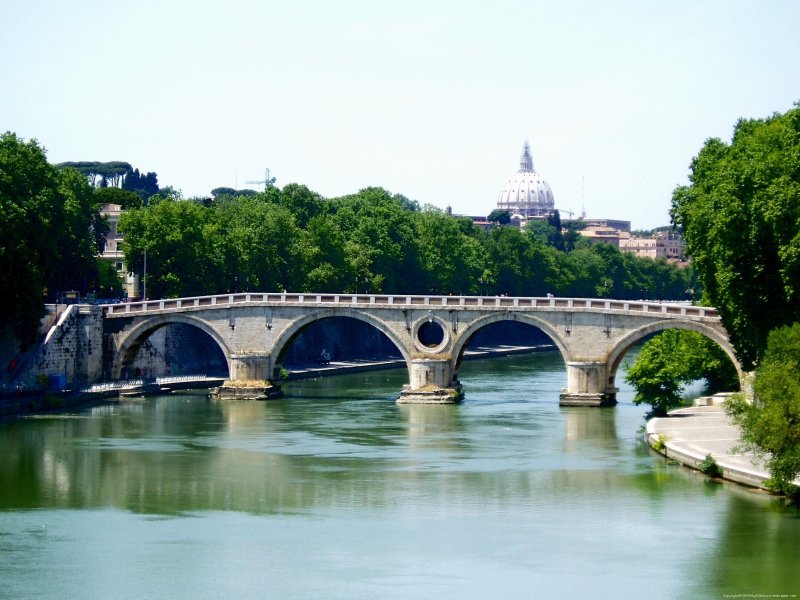 Мост Палатино Рим