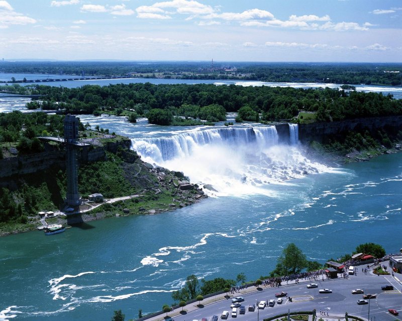 Онтарио Канада водопад