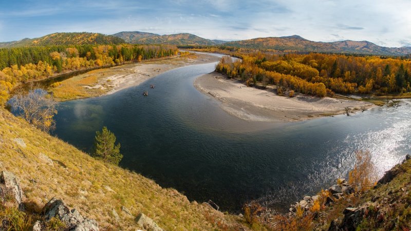 Река Чикой Забайкальский край