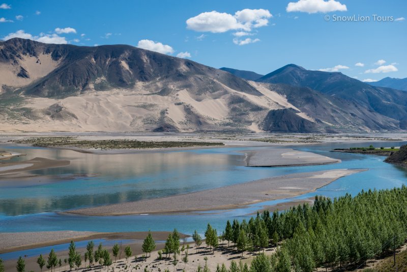Река Цангпо Тибет