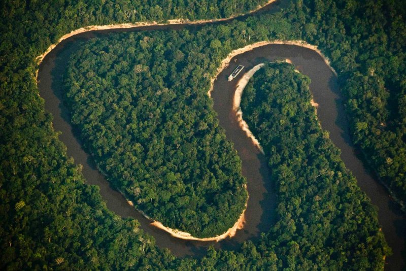 Журуа река в Южной Америке