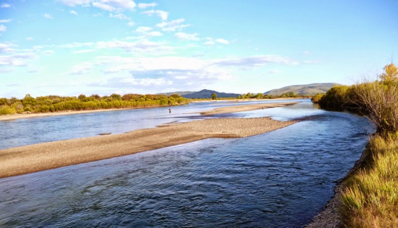 Река Онон Монголия