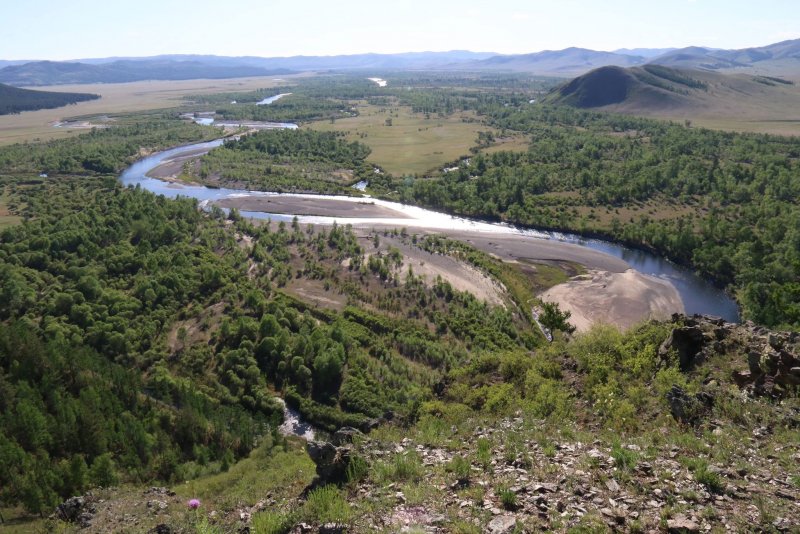 Река Онон верхний Ульхун Забайкальский край