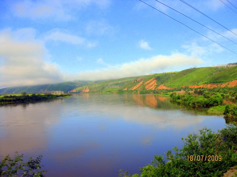 Впадение реки Ингода
