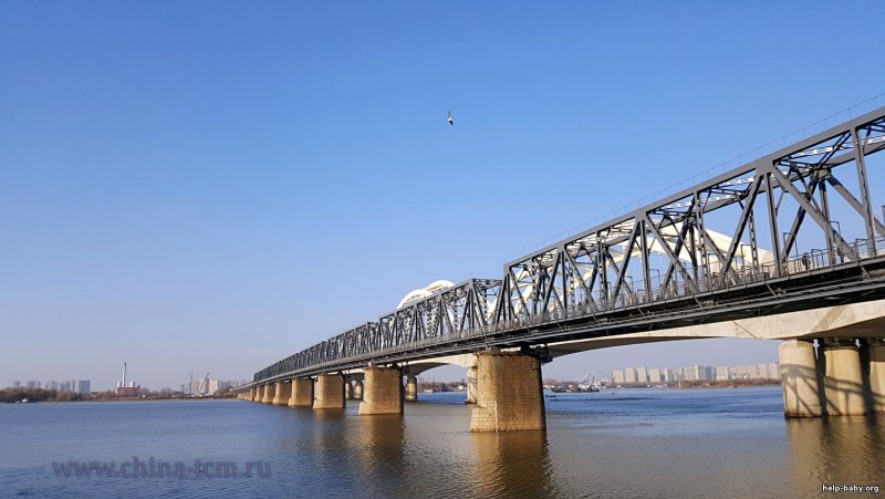 Мосты через Сунгари в Харбине