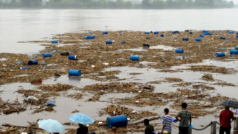 Загрязнение реки Амур