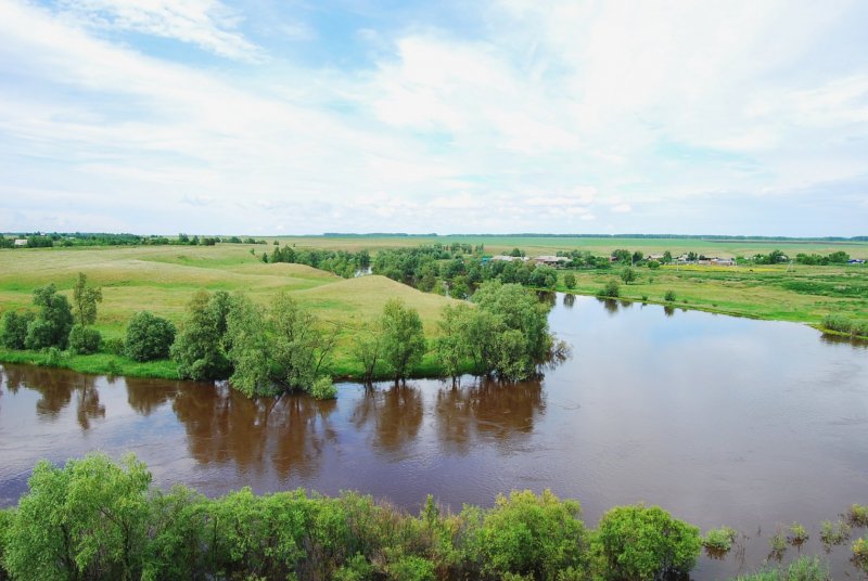 Исток реки ея Краснодарский край